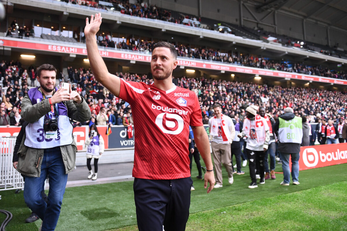 Les footballeurs célèbres qui ont défendu les couleurs du LOSC Lille Eden Hazard LOSC