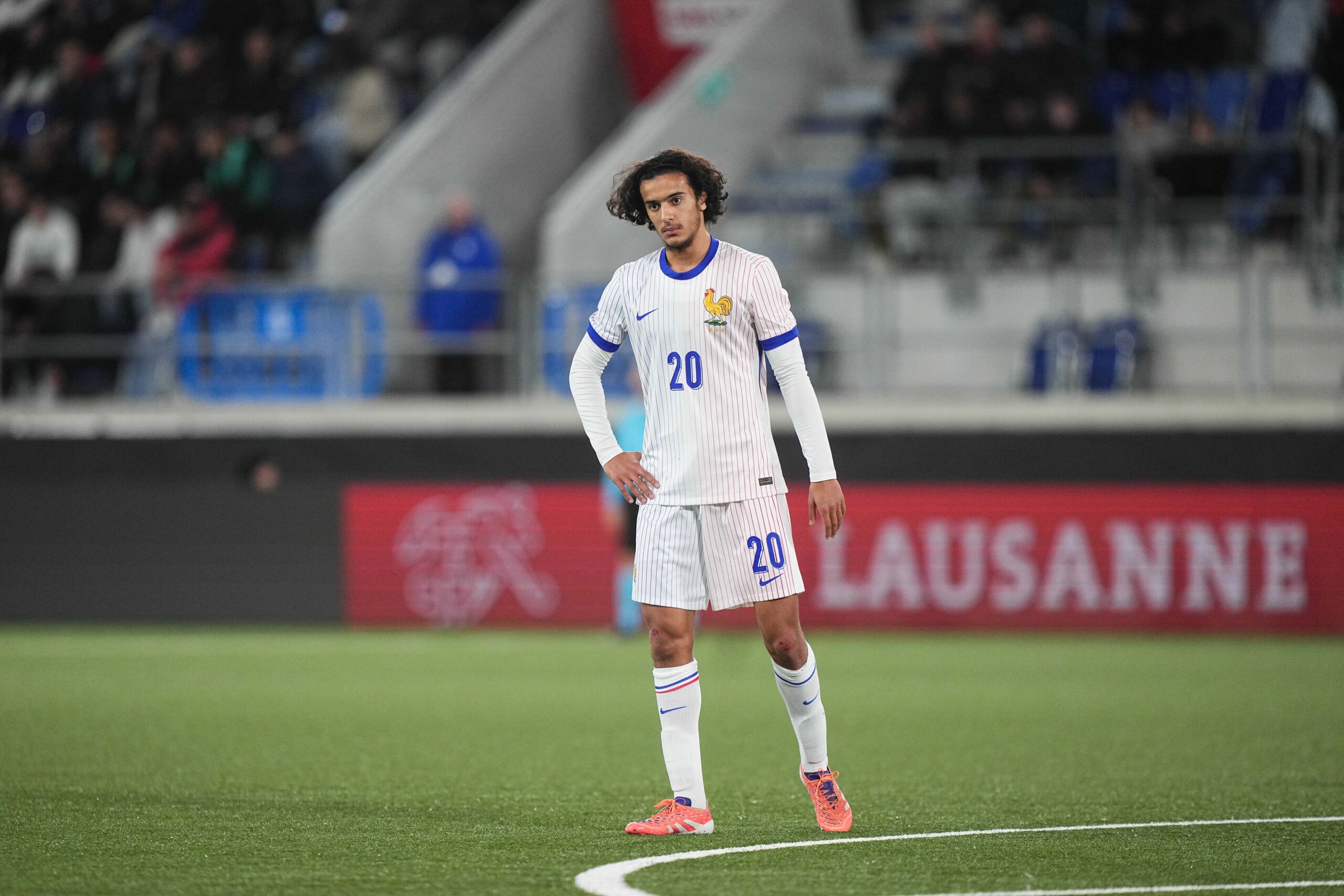 LOSC : l’équipe de France plutôt que le Maroc pour Ayyoub Bouaddi ? Ayyoub Bouaddi LOSC