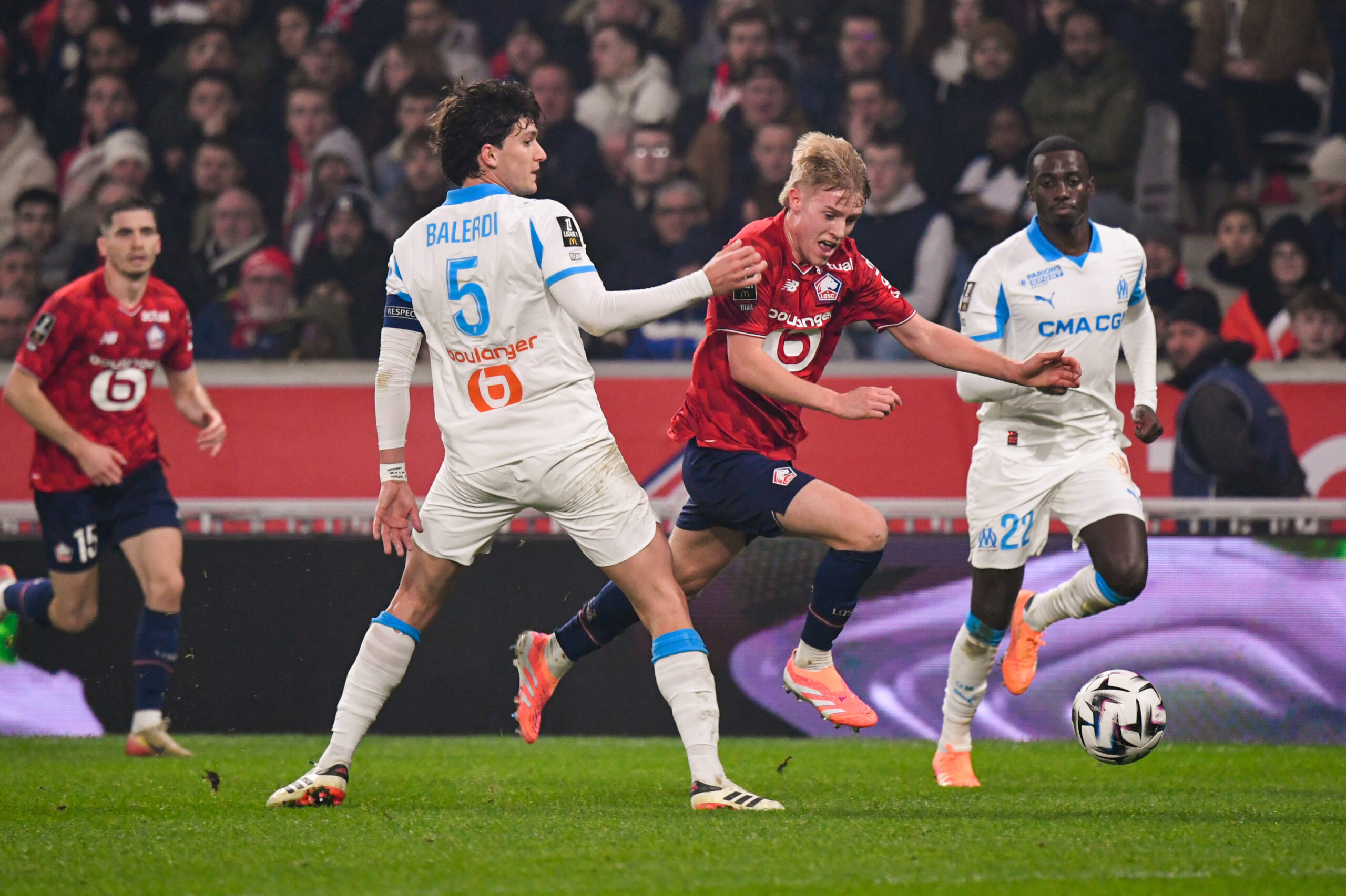 Vainqueur d’un « choc qui a déçu », le LOSC « a réussi à annuler le jeu de l’OM » LOSC