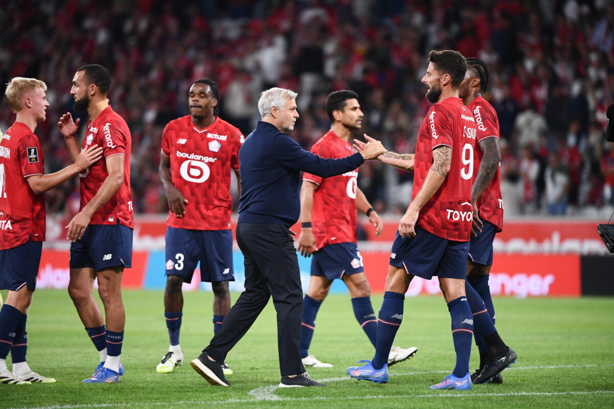Olivier Giroud Bruno Genesio LOSC