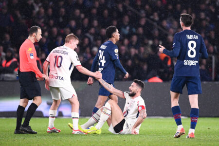 Hakon Haraldsson Olivier Giroud LOSC