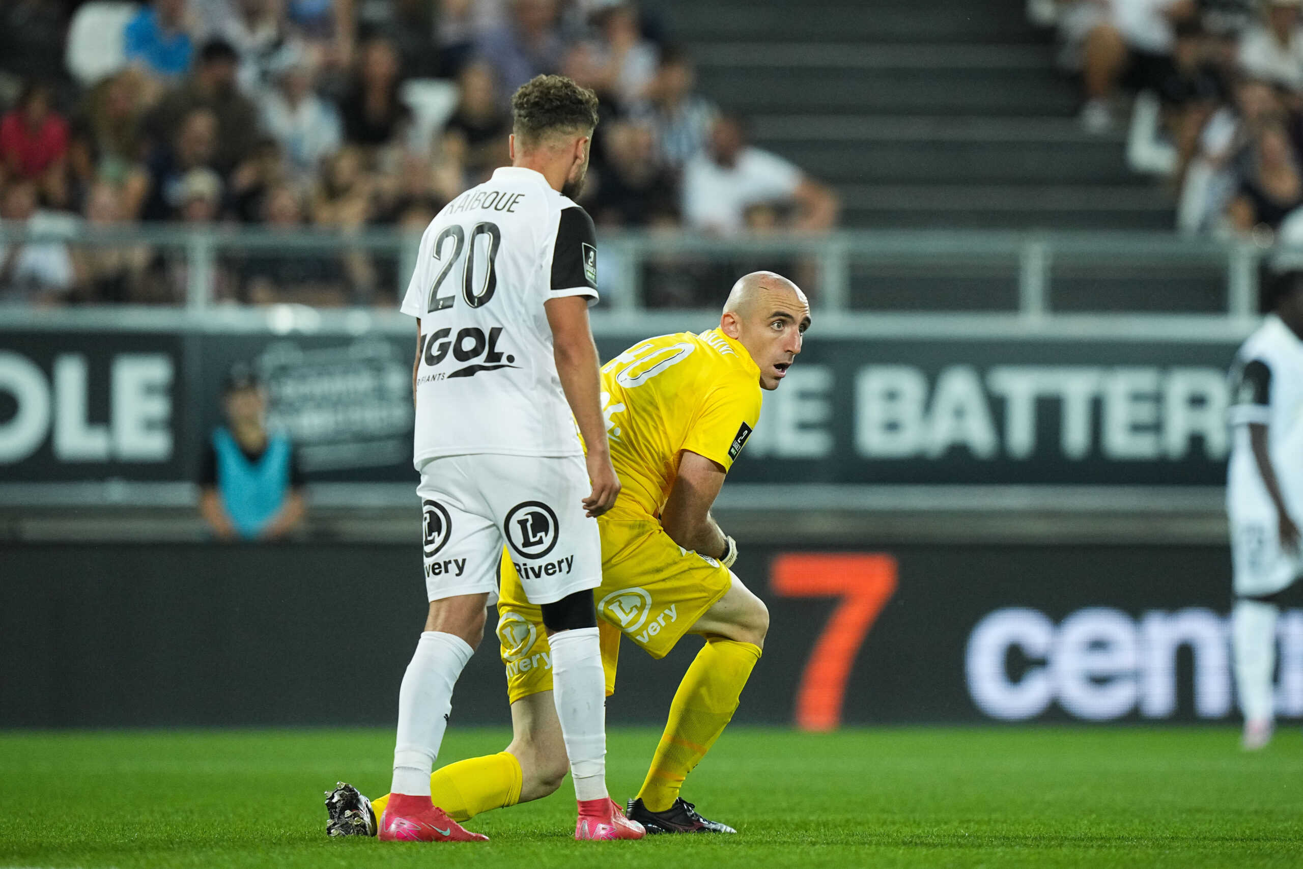 Amiens SC Kylian Kaïboue et Paul Bernardoni