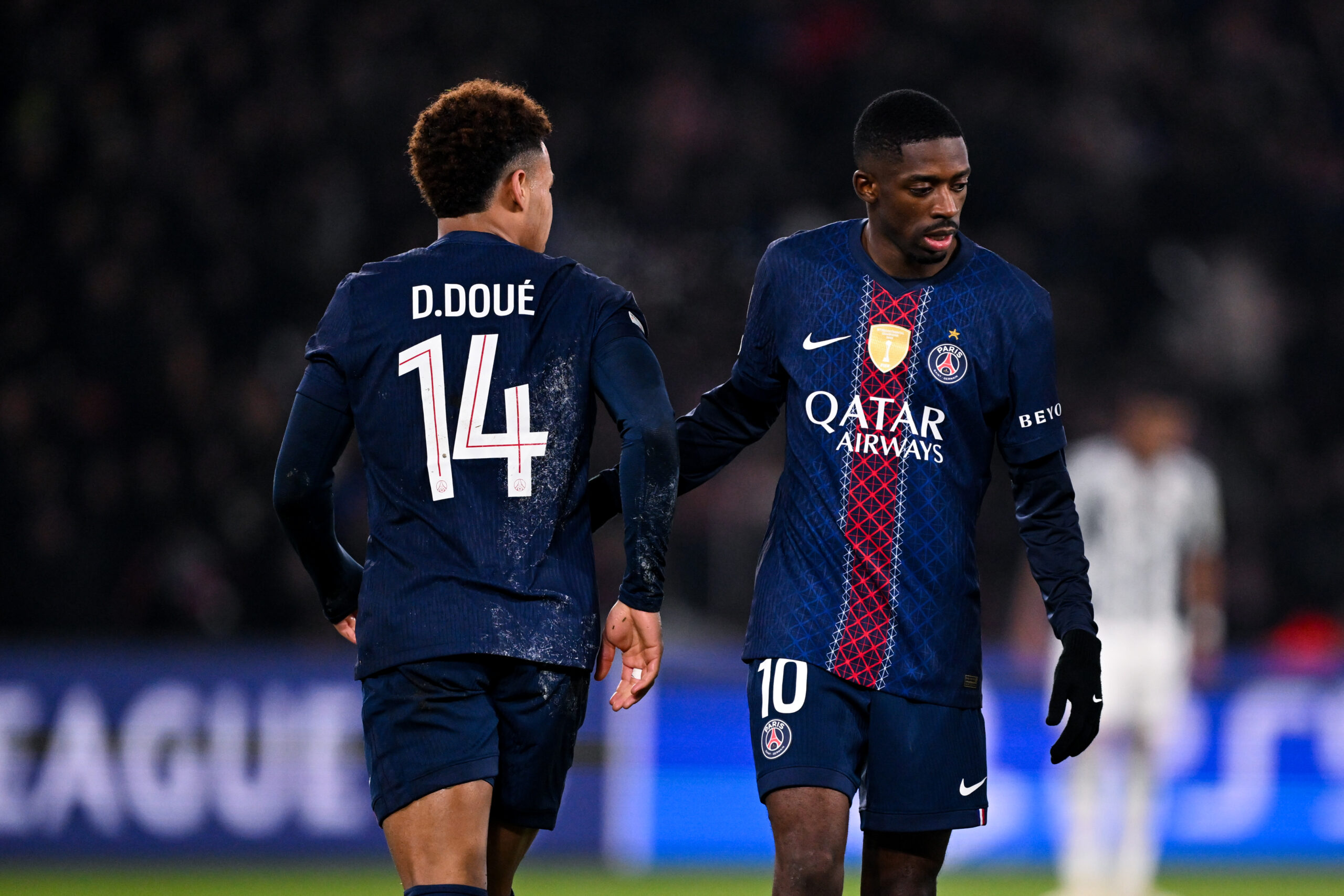 « Jouer pour le club au lieu de penser à soi-même », psychodrame au PSG après la défaite face au Stade Rennais ? Désiré Doué Ousmane Dembélé PSG