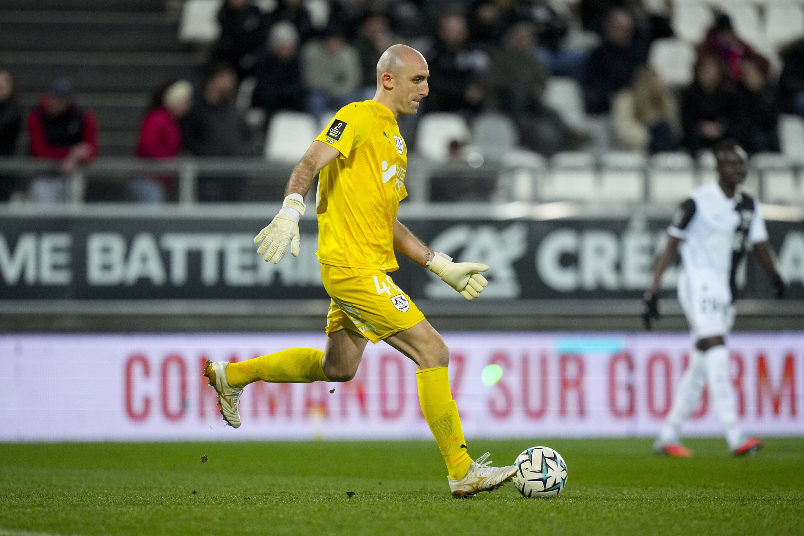 Paul Bernardoni après Amiens SC – USL Dunkerque : « Il va falloir s’accrocher jusqu’au bout » Paul Bernardoni Amiens SC