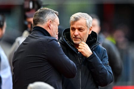 Rennes - LOSC Bruno Genesio et Franck Haise