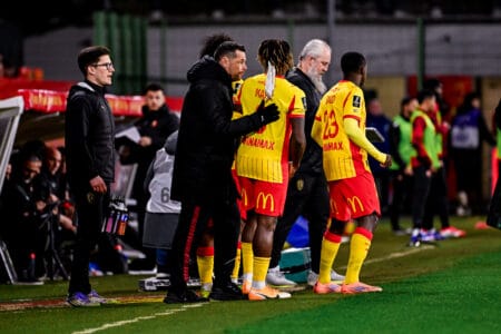 RC Lens Allan Saint-Maximin Pierre Sage