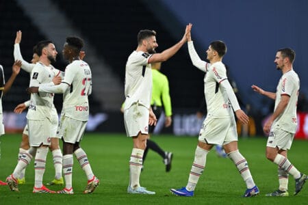 LOSC Olivier Giroud Matias Fernandez-Pardo