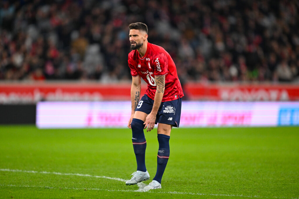 LOSC – FC Lorient : Giroud absent, un 4-3-3 pour Genesio, les compos officielles LOSC Olivier Giroud