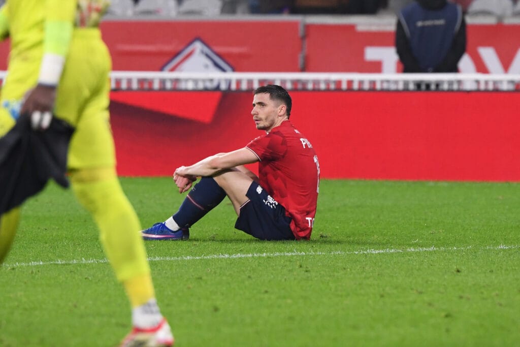 Romain Perraud après LOSC – FC Lorient : « On n’a pas fait le match pour mériter trois points » Romain Perraud LOSC