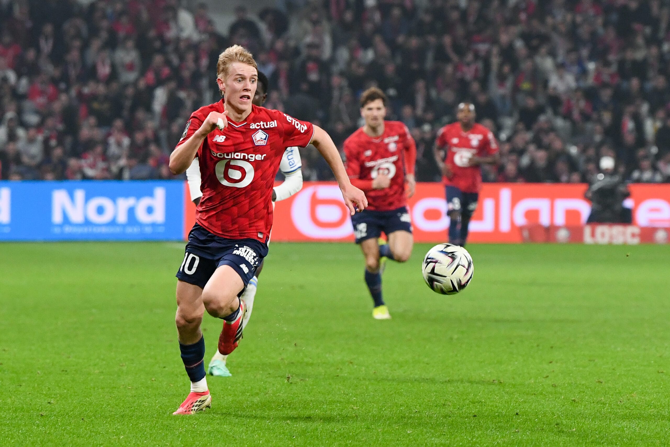 LOSC : « Il est un peu à bout de souffle », le constat d’un coéquipier d’Hakon Haraldsson LOSC Hakon Haraldsson