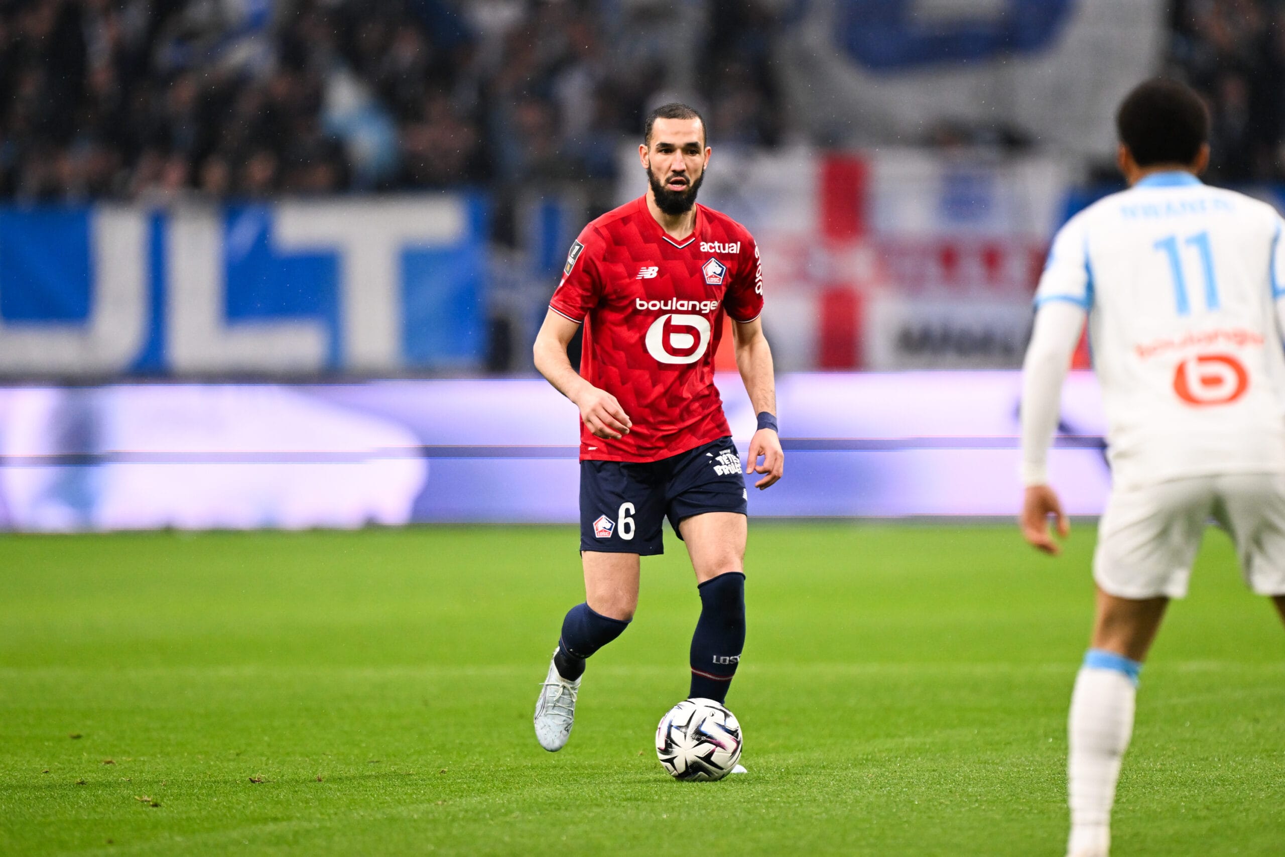 « On a bien géré les temps du match », Nabil Bentaleb après OM – LOSC Nabil Bentaleb OM LOSC