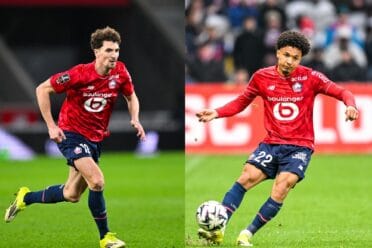 LOSC : Tiago Santos et Thomas Meunier, une concurrence (enfin) de retour ? Tiago Santos Thomas Meunier LOSC